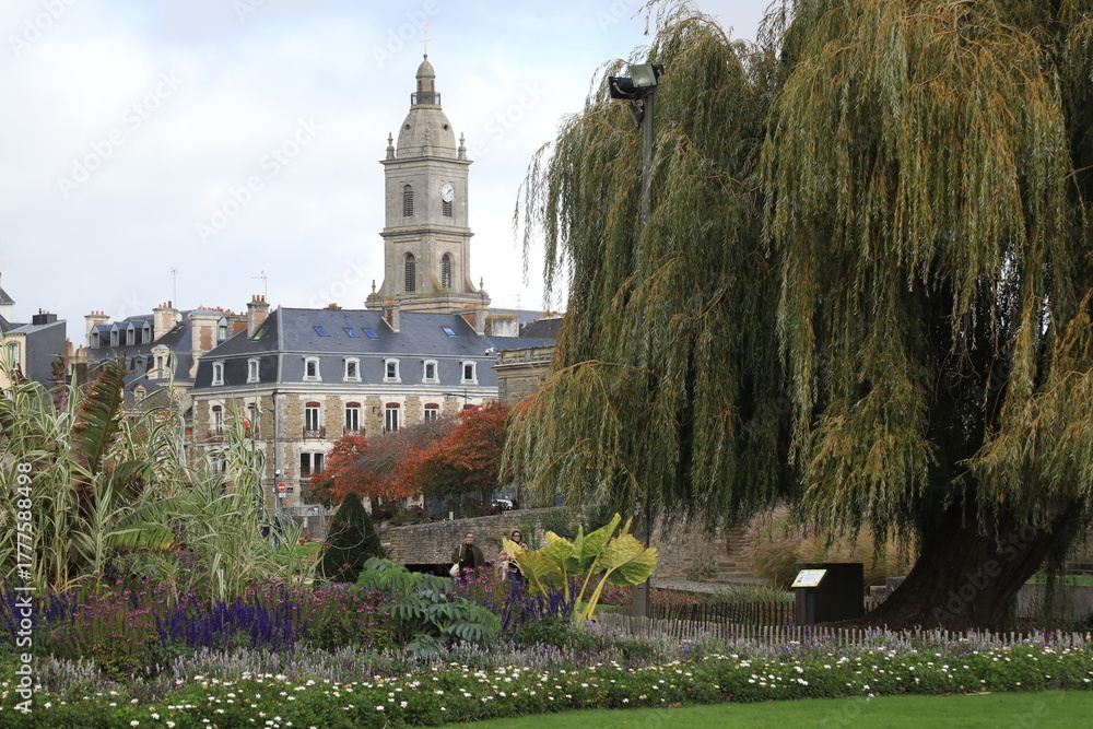 Fototapeta premium city of Vannes, bretagne, france