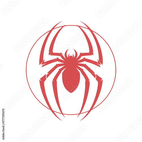 Creative Spider Symbol Brand Logo