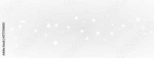 Soft glowing dust particles sparkle trail rising slowly across dreamy illuminated vector background.
