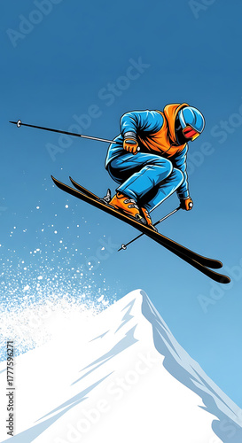 Peak Flight: The Thrill of Alpine Skiing Above the Summit