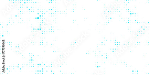 Black and white halftone dots pattern. abstract vector background