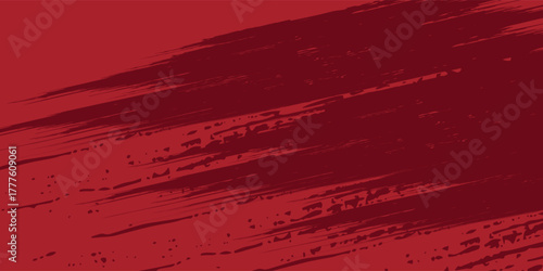 Halftone dots red and blue color pattern gradient grunge texture background. Dot pop art comic sport style vector illustration.