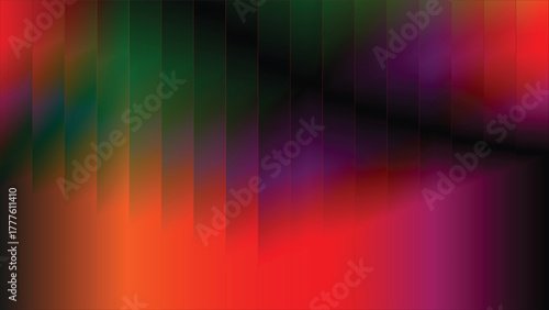 Glossy pink to red glass gradient shimmering on black a bold and emotional abstract smooth color shifts, glossy texture, and visual clarity.