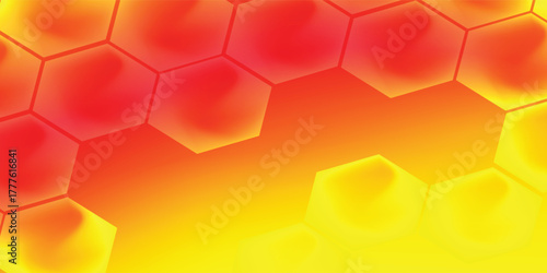 Abstract background with geometric low polygons. Futuristic high-tech digital banner. Stacked vector illustration.
