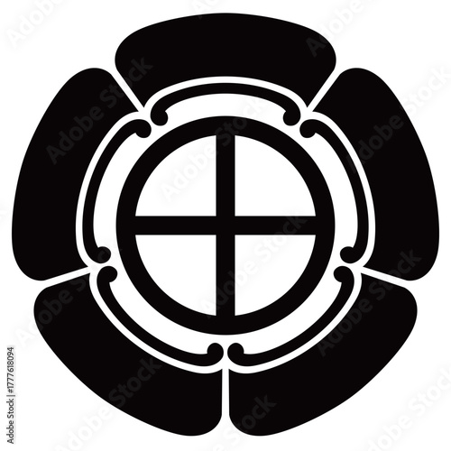 家紋です。五瓜に丸に十文字といいます。