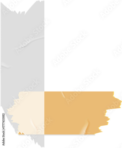 Transparent Wrinkly Sellotape