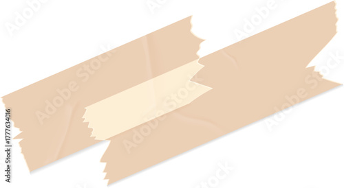 Transparent Sellotape Stripe