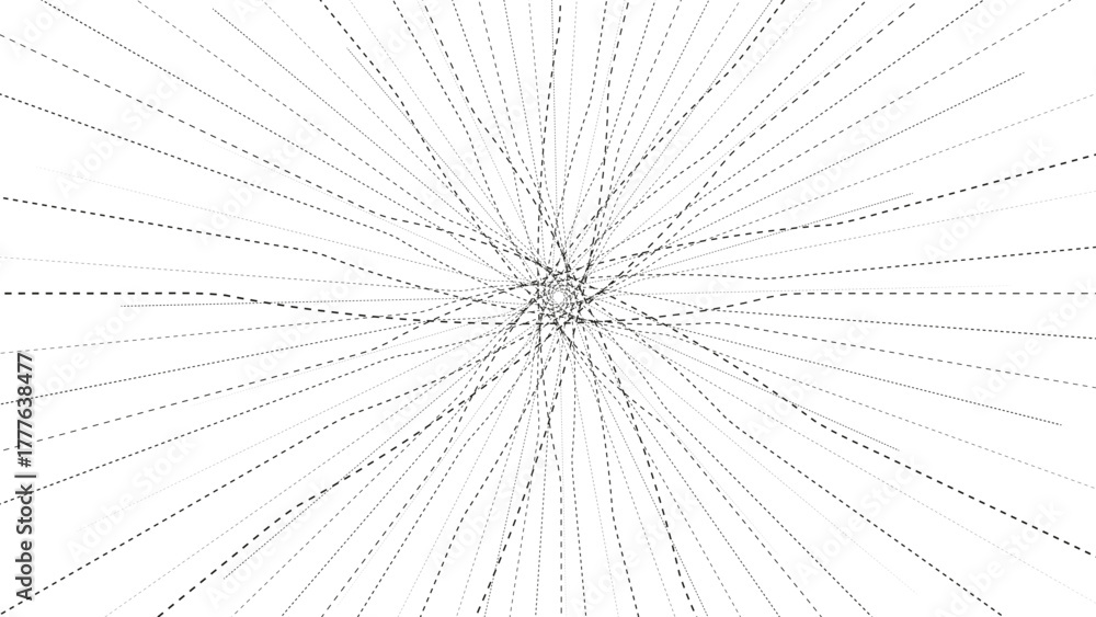 Obraz premium Collection of modern digital backgrounds featuring dot patterns. Futuristic vector graphics with dynamic, monochrome, and color vortices.