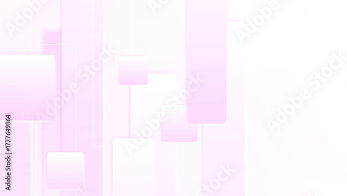 Vertical Soft Pink Minimal Geometric Background Vector

