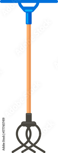 Hand cultivator farming tool for gardening and agriculture