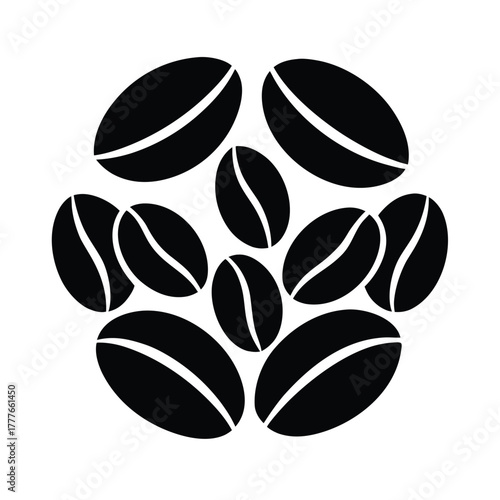 Ethiopian Coffee Beans Icon