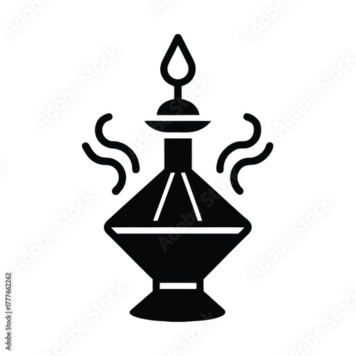 Ethiopian Incense Smoke Icon