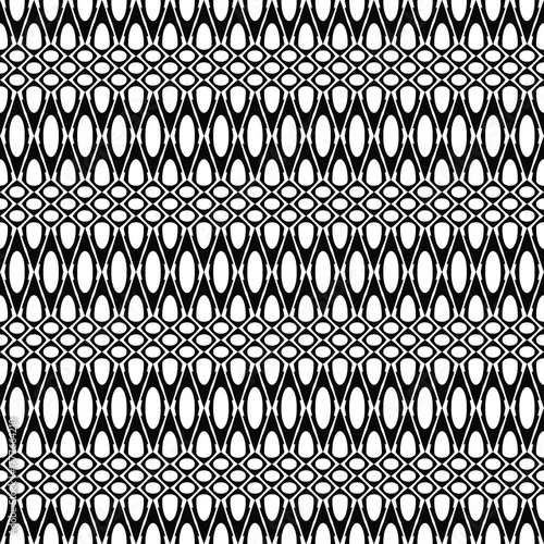 Seamless ethnic pattern, ethnic geometric ornate, black and white background, vector design