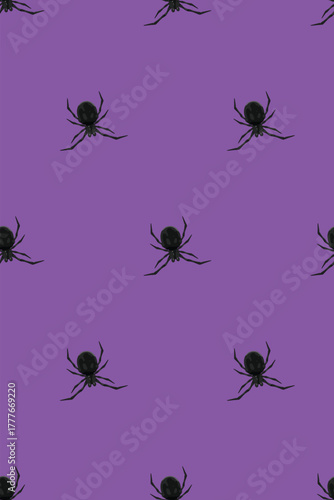 Halloween Pattern Design | Spooky Seamless Illustration