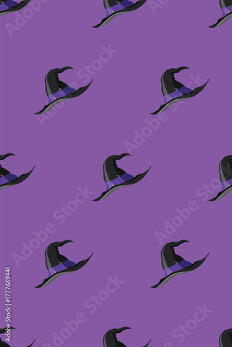 Halloween Pattern Design | Spooky Seamless Illustration