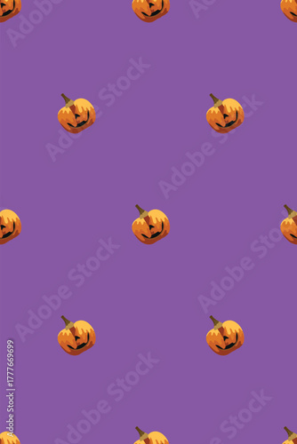 Halloween Pattern Design | Spooky Seamless Illustration