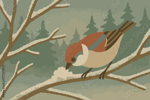 Models no workstation labels icon any emojis vector frosty sparrow chinese branch