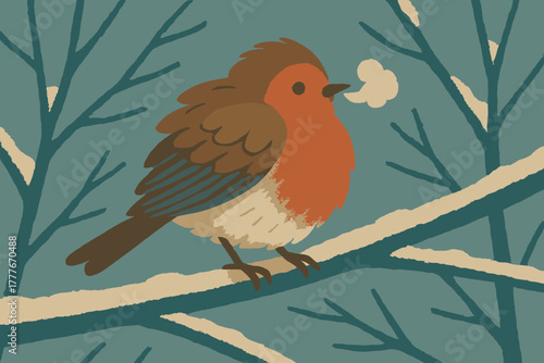 Bird workstation vector chinese icon no any minimal product colors solitude frosty