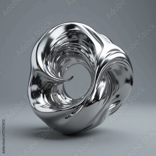 glass sphere isolated on white