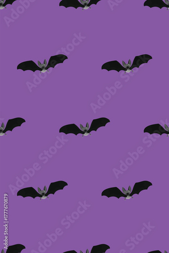 Halloween Pattern Design | Spooky Seamless Illustration