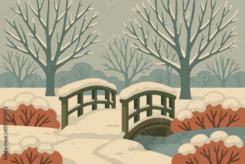 Vector bridge icon park clean no labels numbers captions colors letters chinese