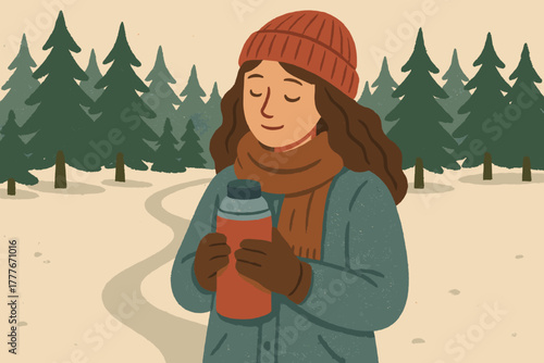 Text winter no serenity labels icon colors trail letters models captions vector