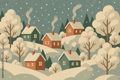 Serenity vector no snowy tools modern numbers village chinese icon letters marks