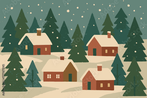 Text warm icon no snowy emojis letters style labels workstation village serenity