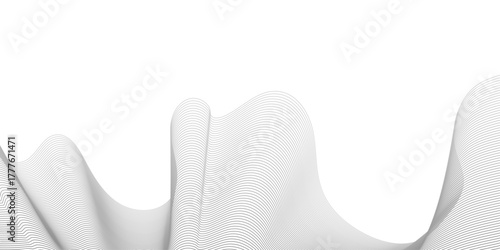 Clean 3D illustration of white plastic bag, cotton swabs, and plastic surgery gloves as isolated body objects