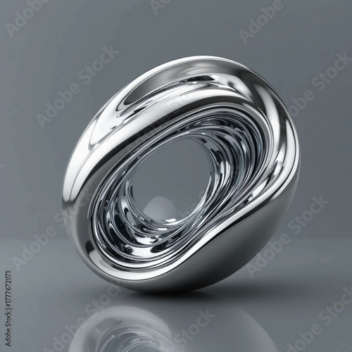 ball bearing isolated on white