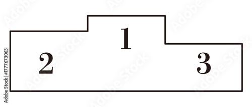 podium illustration.