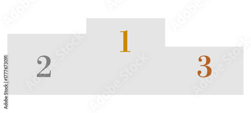 podium illustration.