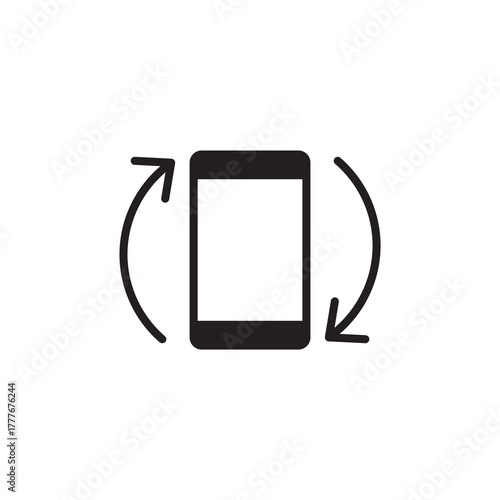 Mobile Phone Screen Auto Rotation Feature