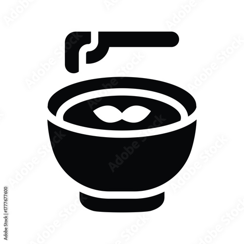 soup glyph icon illustration vector graphic.eps