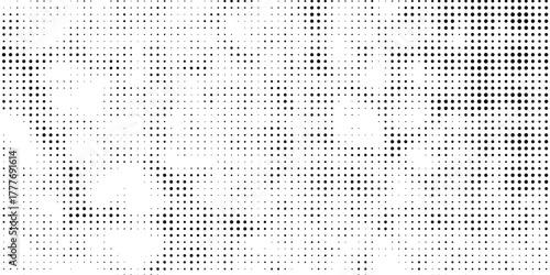 Halftone circular dotted frames set. Circle dots texture isolated on white background. Spotted spray texture