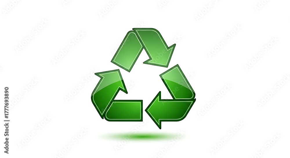 Obraz premium recyclable icon 