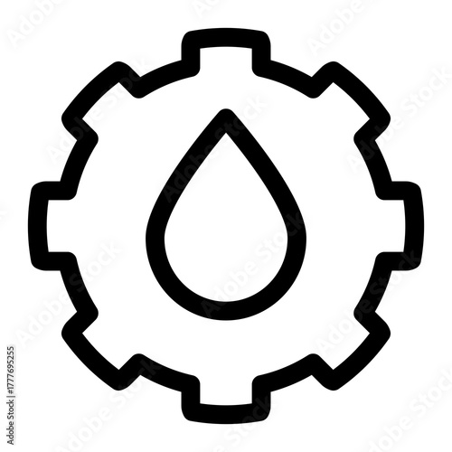Plumbing Maintenance Icon – Pipe and Wrench Symbol for Repair and Service