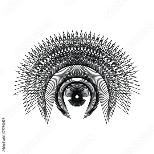 Geometric Abstract Pattern Design