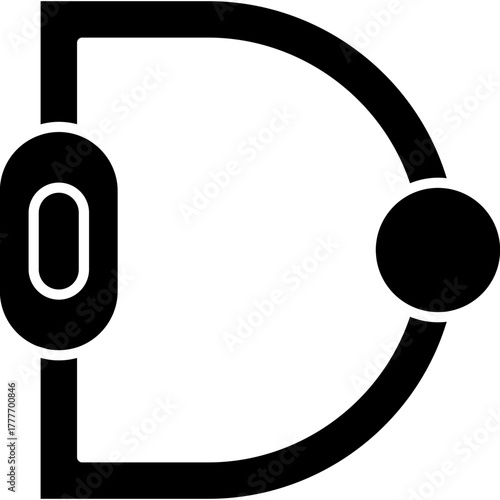 CarabinerIcon Vector Element