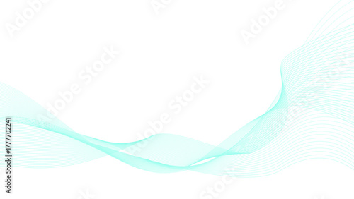 ゆらゆら流れる抽象的な波の背景イメージ 素材 ウェーブ