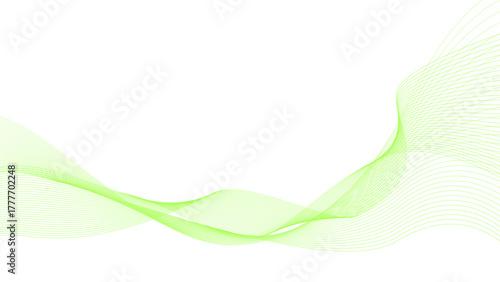 ゆらゆら流れる抽象的な波の背景イメージ 素材 ウェーブ