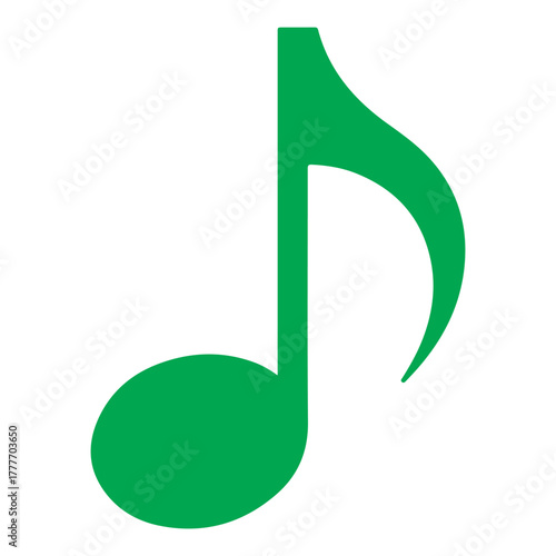 Music notes hand drawn icon. vector illustration EPS 10. 