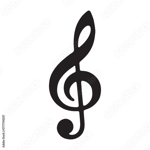 music note icon. vector illustration EPS 10