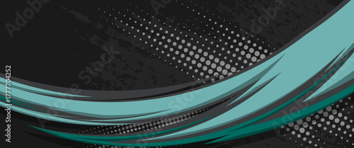 Car wrap decal design vector, custom livery race rally car vehicle sticker and tinting.