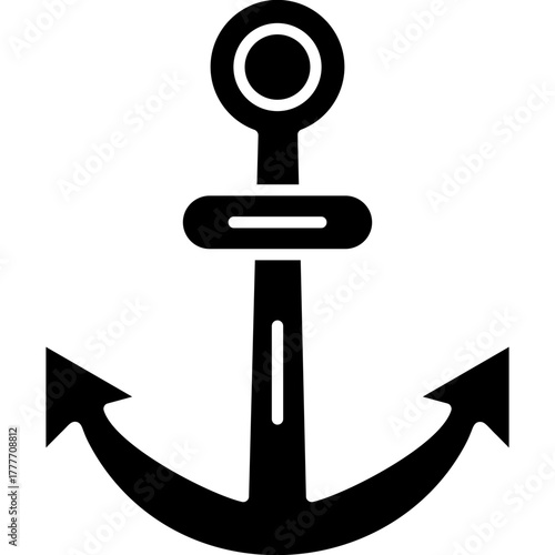 Anchor Icon Vector Element