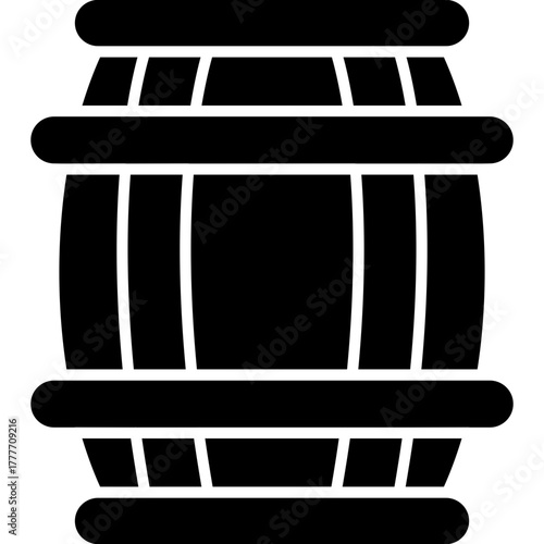 Barrel Icon Vector Element