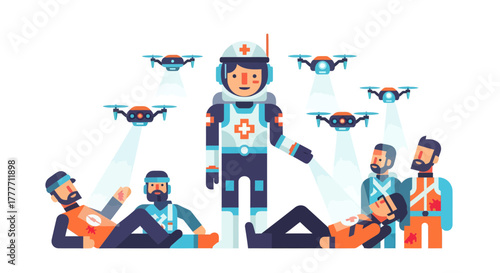 Innovative Technology Revolutionizing Emergency Response, Assisting Injured Individuals Immediately