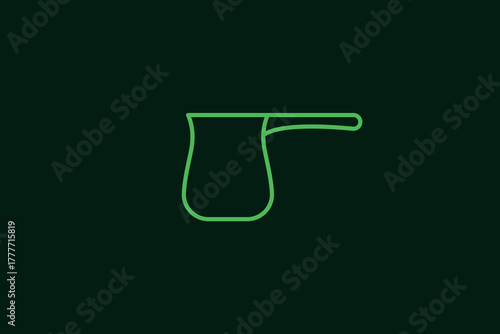 the Turk illustration in flat style design. Vector illustration.	