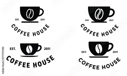 Home barista coffee icon set