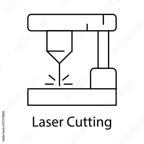 Laser Cutting CNC Precision Metal editable stroke